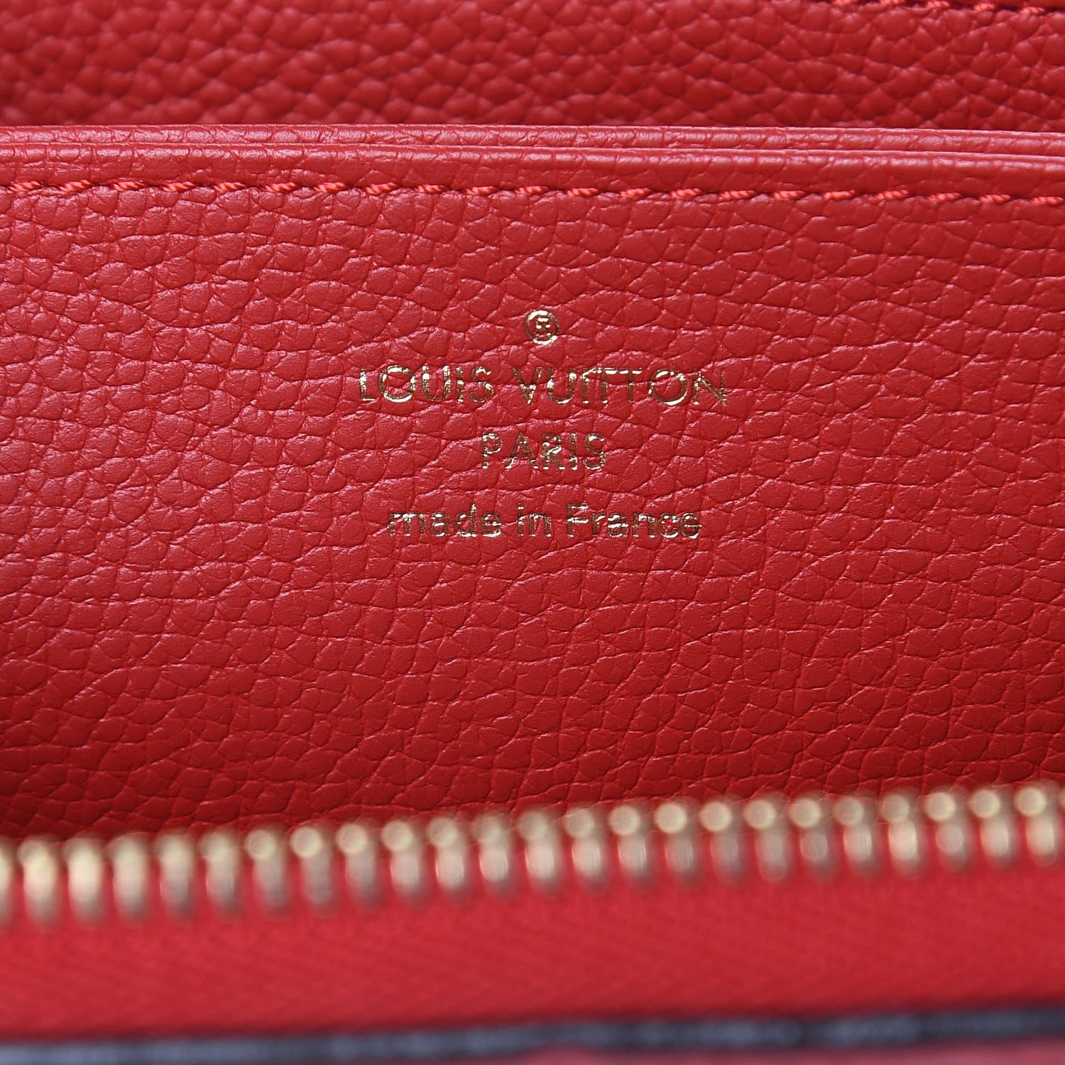 Louis Vuitton Empreinte Zippy Wallet Cherry 6 of 8