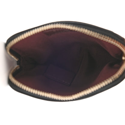 Chanel Caviar Quilted Zip Card Holder Wallet Black 5 of 7