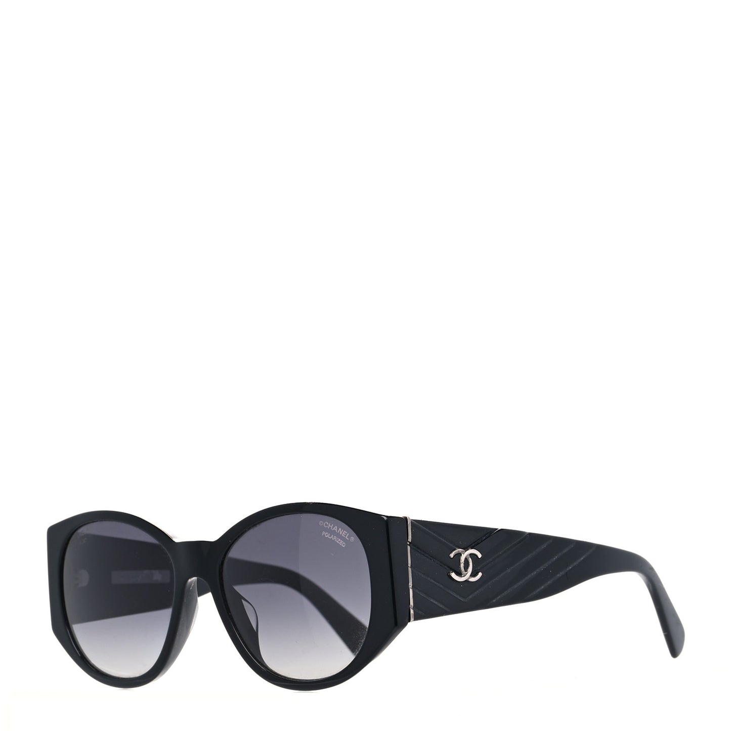 Oval Sunglasses 5411-A Black