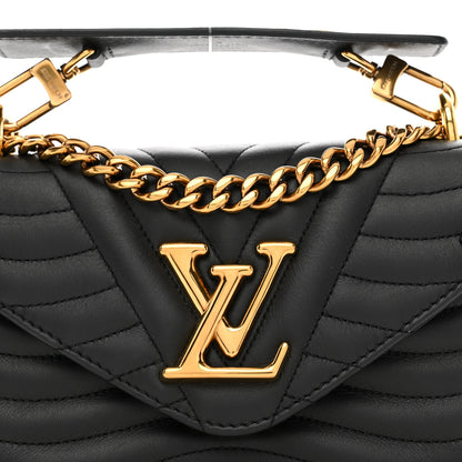 Louis Vuitton Calfskin New Wave Chain PM Black 5 of 9
