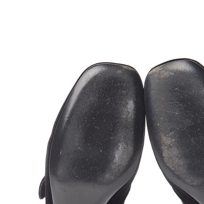 Christian Dior Velvet Baby-D Ballet Pumps 36 Black 8 of 12