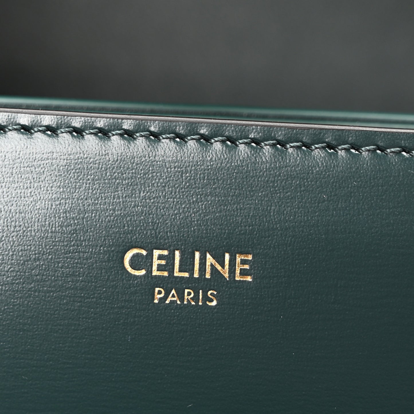 Shiny Calfskin College Triomphe Amazone