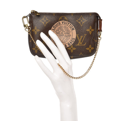 Louis Vuitton Monogram Complice Trunks and Bags Mini Pochette Accessories Beige 2 of 7