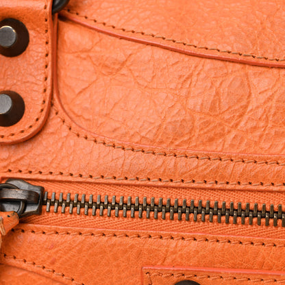 Balenciaga Agneau Classic Hardware First Tangerine 10 of 10