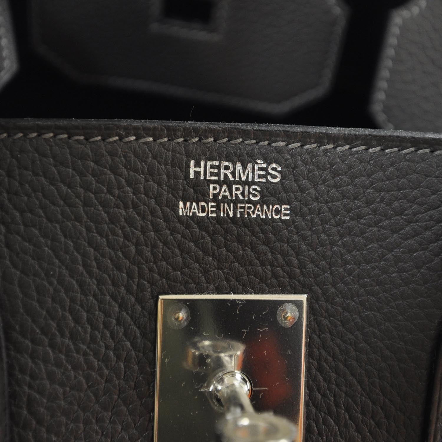 Hermes Togo Birkin 35 Graphite 7 of 9