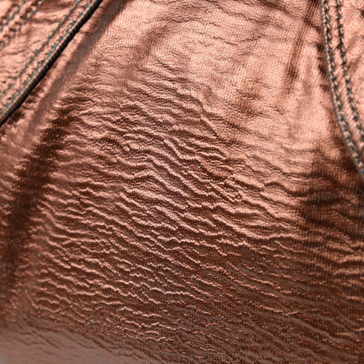 Nappa Fortuny Hologram Spy Tobacco Oro Ambrato