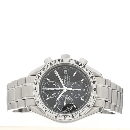 Omega Stainless Steel 39mm Speedmaster Chronograph Automatic Watch Black 3513.50 2 of 4