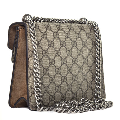Gucci GG Supreme Monogram Mini Dionysus Shoulder Bag Taupe 4 of 9