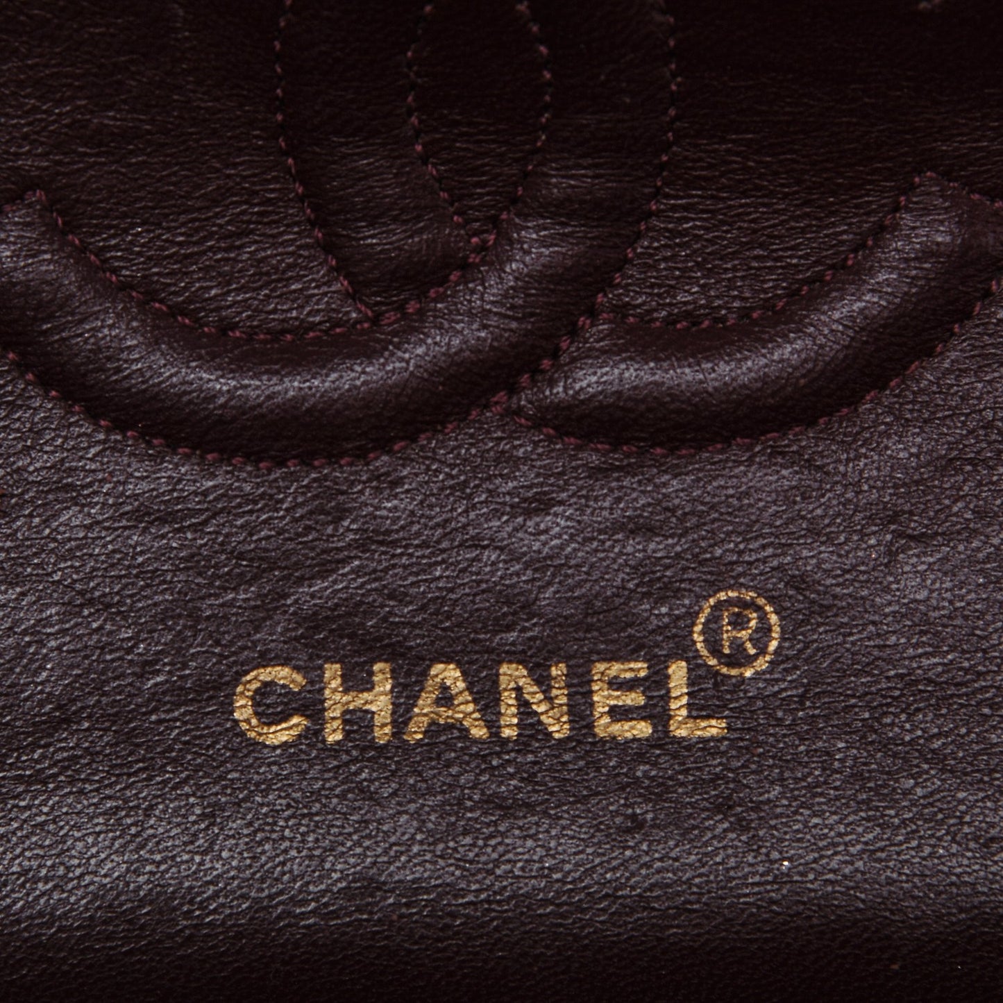 Lambskin Chevron Medium Double Flap Black