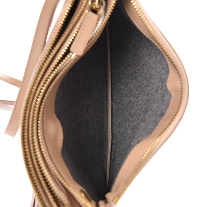 Celine Lambskin Small Trio Crossbody Bag Beige 7 of 11