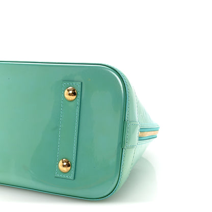 Louis Vuitton Vernis Alma PM Turquoise 9 of 9
