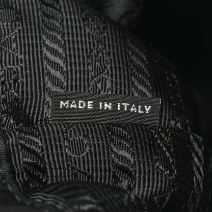 Prada Nylon Vela Mini Crossbody Backpack Black 7 of 11