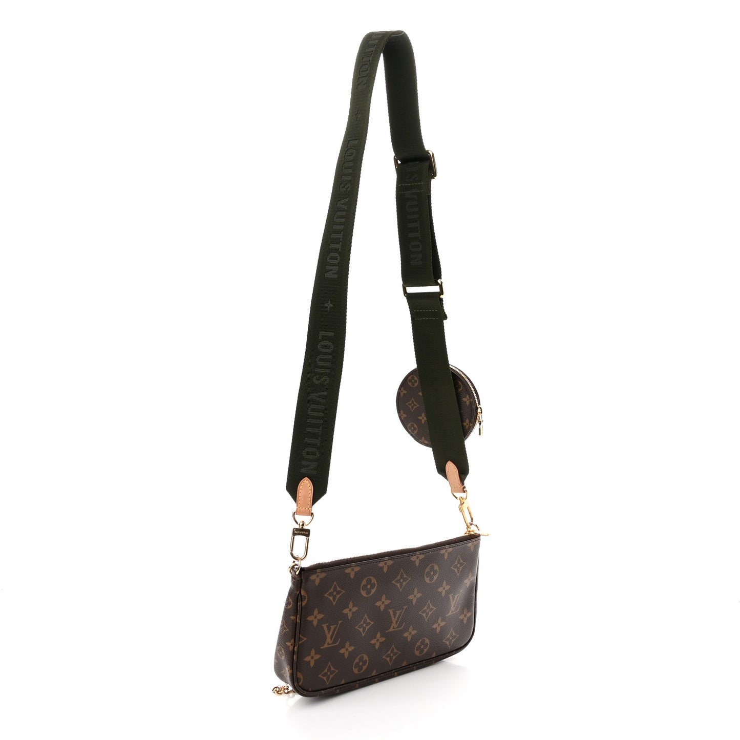 Monogram Multi Pochette Accessories Kaki
