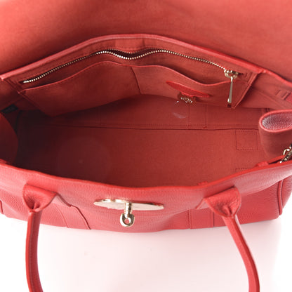 Mulberry Classic Grain Bayswater Fiery Red 4 of 7