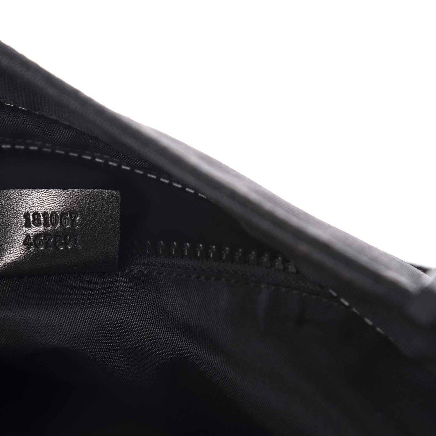 Gucci Nylon Web Interlocking G Messenger Bag Black 9 of 10
