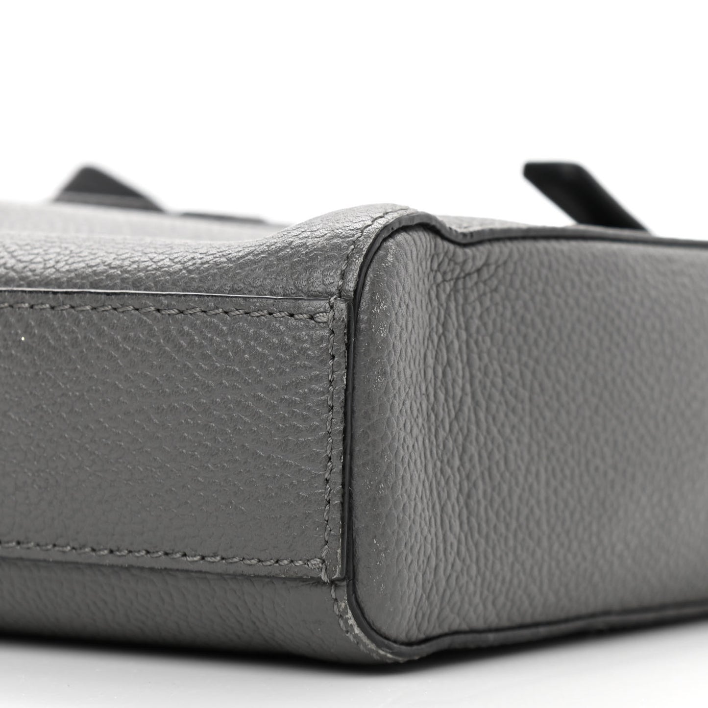 Calfskin Messenger Bag Charcoal