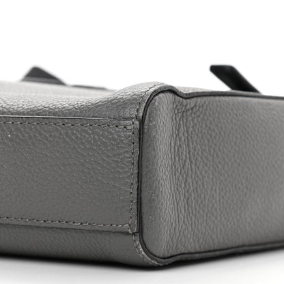 MCM Calfskin Messenger Bag Charcoal 11 of 16