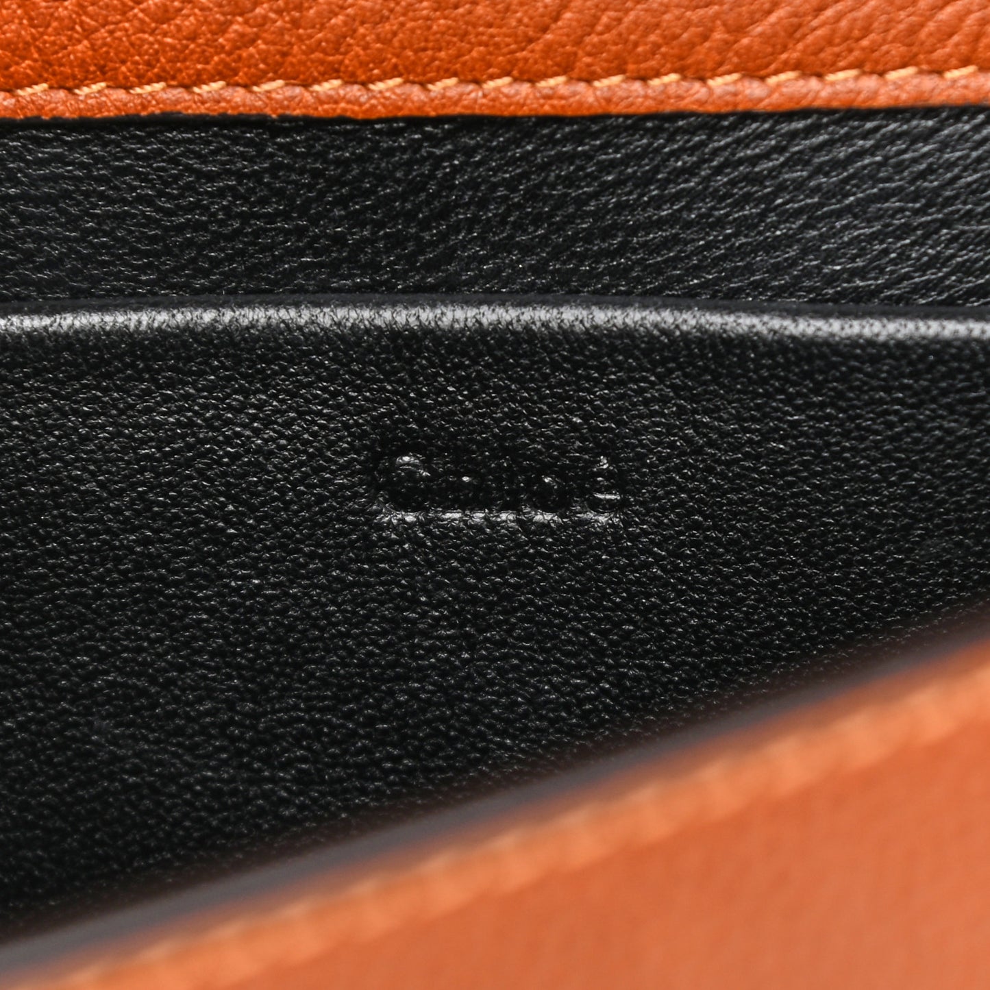 Calfskin Small Nile Bracelet Minaudiere Bag Caramel