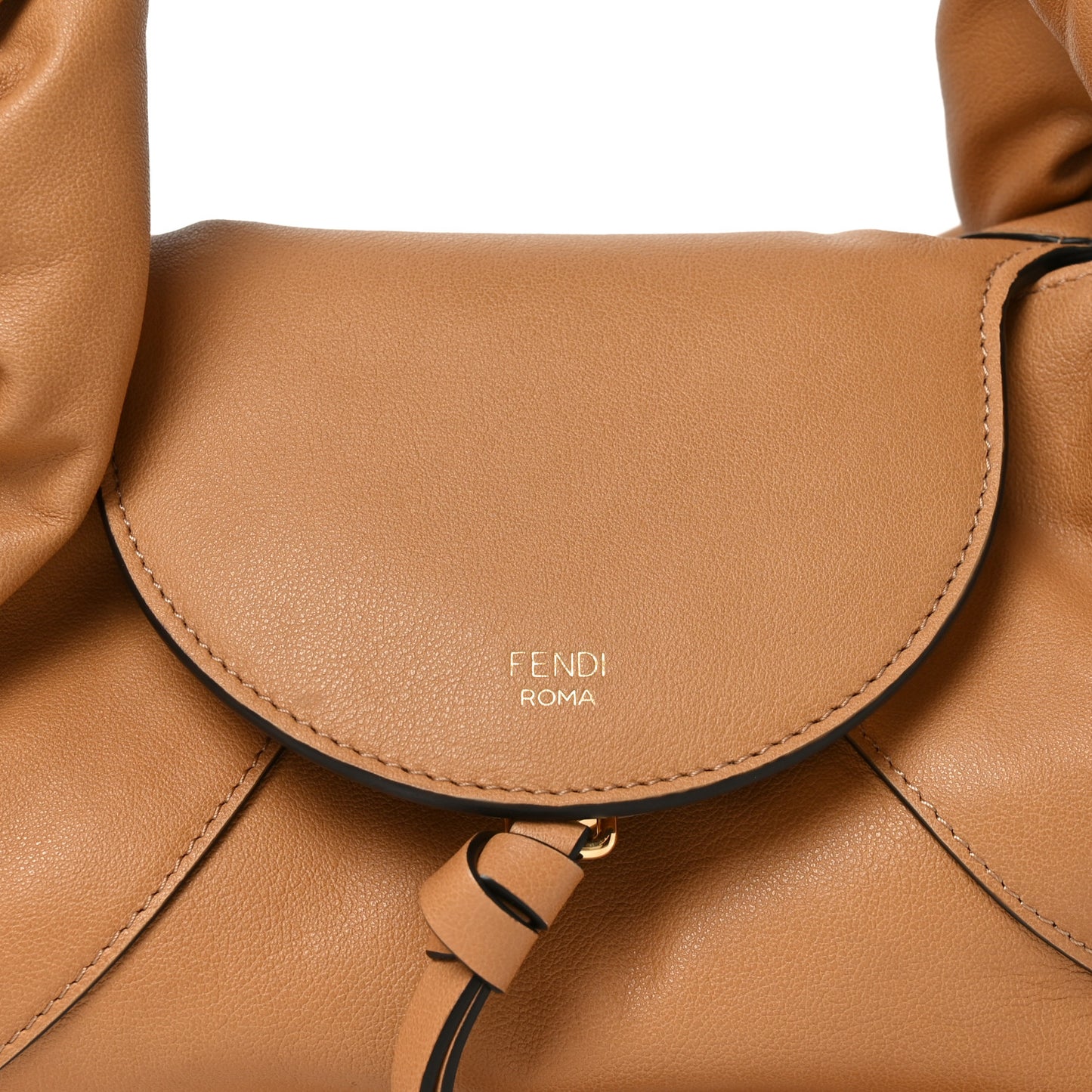 Calfskin Small Spy Dark Honey