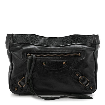 Balenciaga Chevre Classic Hardware Porte Toilette Clutch Black 1 of 9