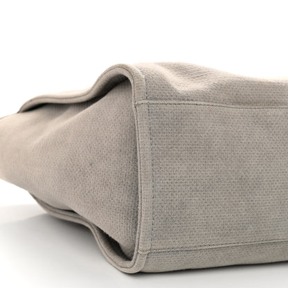 Chanel Canvas Large Deauville Tote Grey 9 of 11