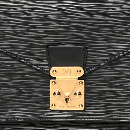 Louis Vuitton Epi Monceau Black 6 of 9