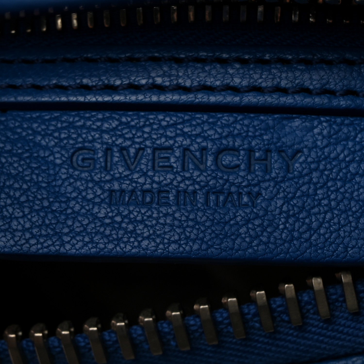Givenchy Sugar Goatskin Mini Antigona Indigo Blue 6 of 10