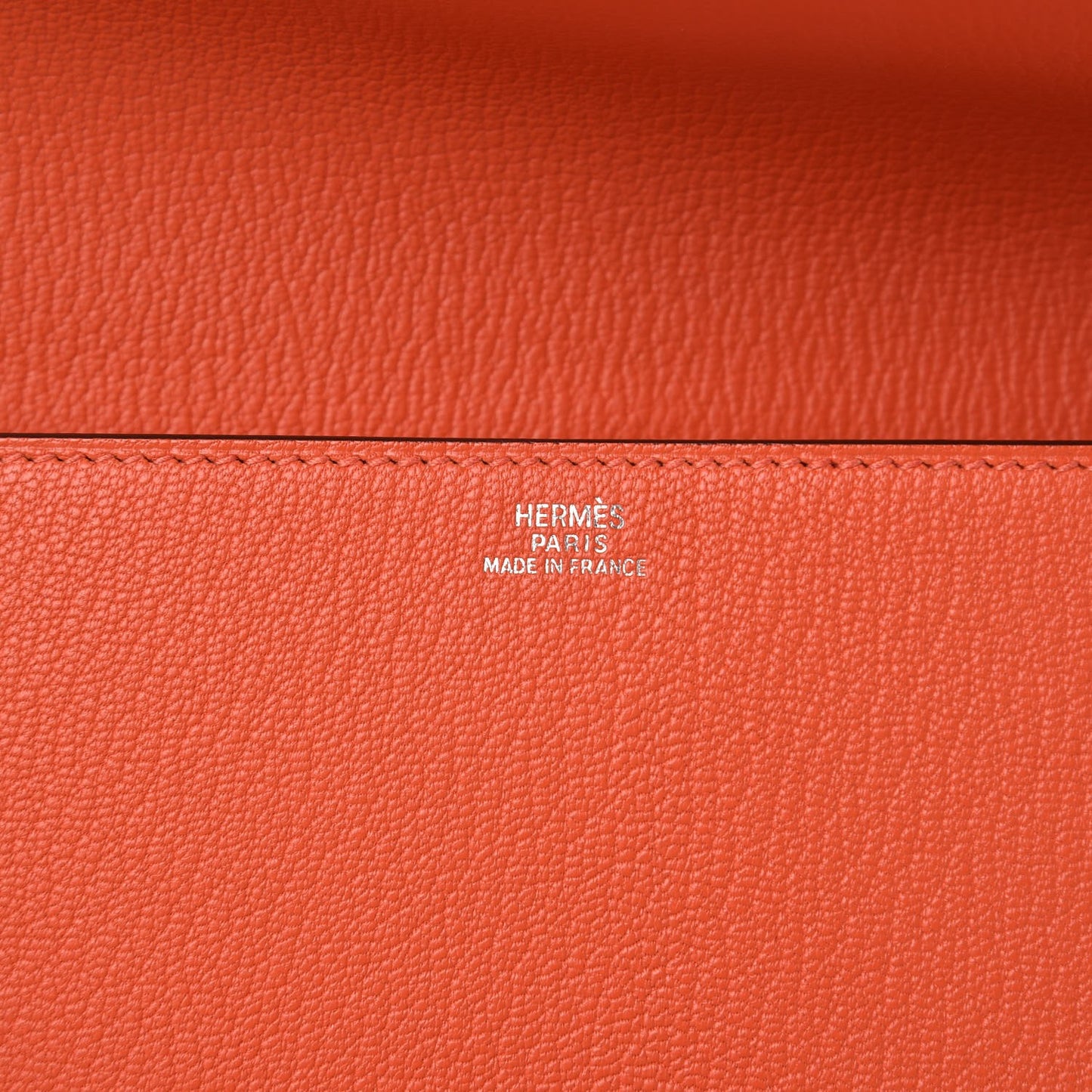 Chevre Mysore Medor 23 Clutch Orange Poppy