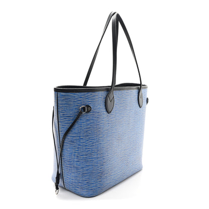 Louis Vuitton Epi Neverfull MM Denim Light 4 of 12
