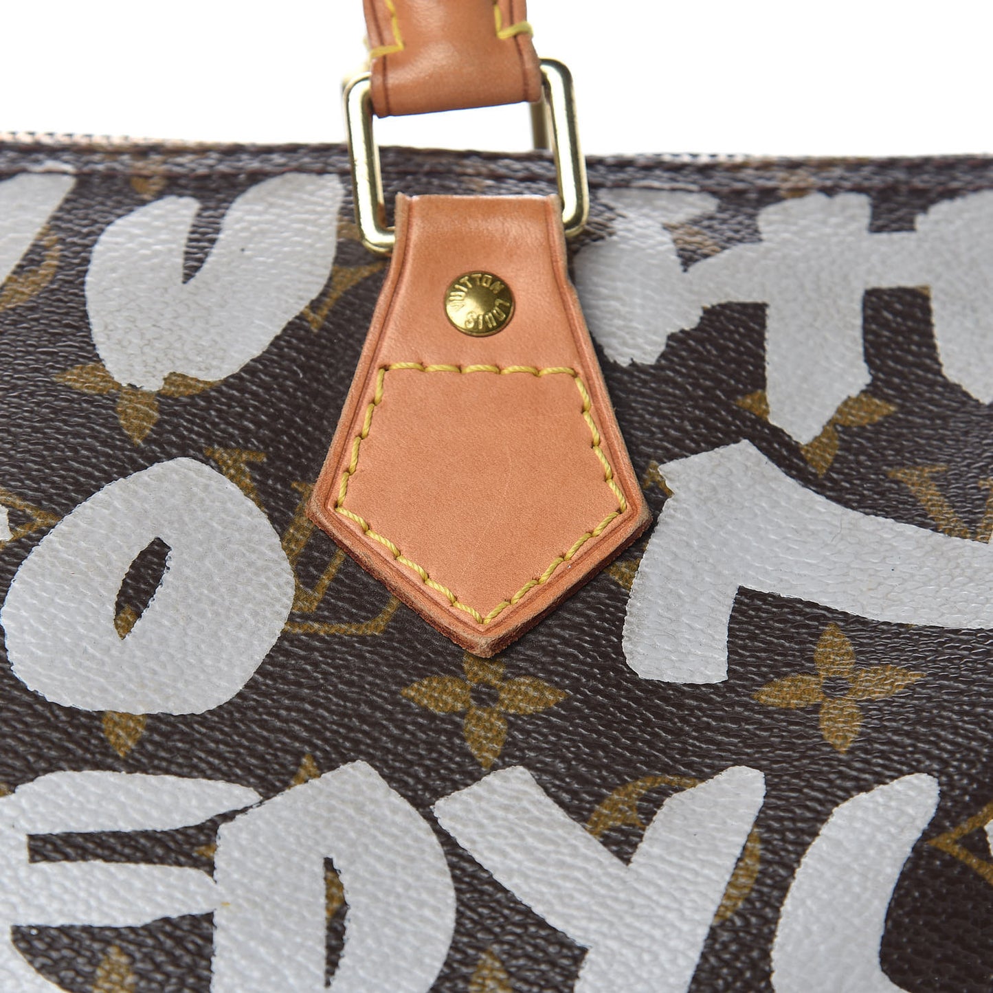 Monogram Graffiti Speedy 30 Silver