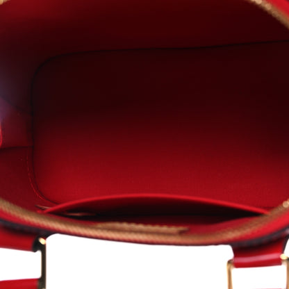 Louis Vuitton Vernis Alma BB Cherry 5 of 11