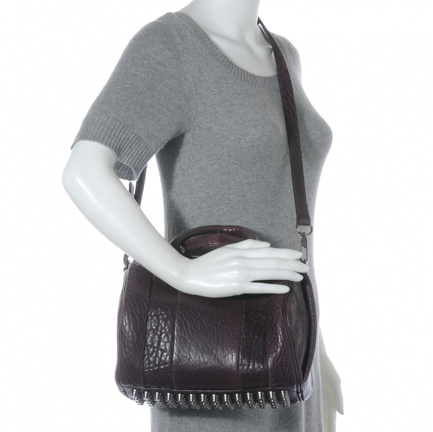 Pebbled Lambskin Rockie Iodine