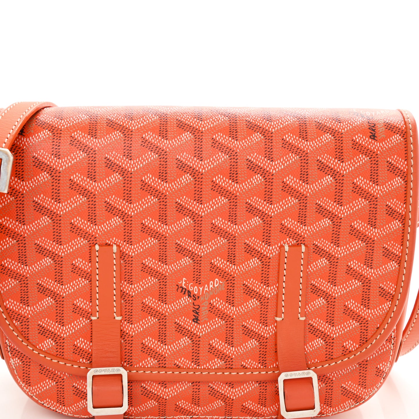 Goyardine Belvedere PM Messenger Bag Orange