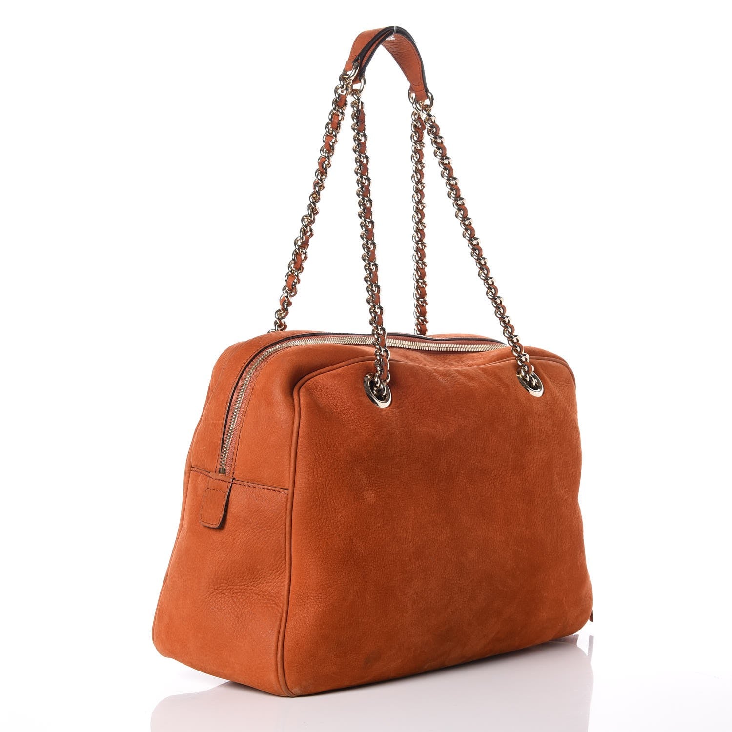 Gucci Vitello Range Medium Soho Bowler Old Whisky 3 of 10