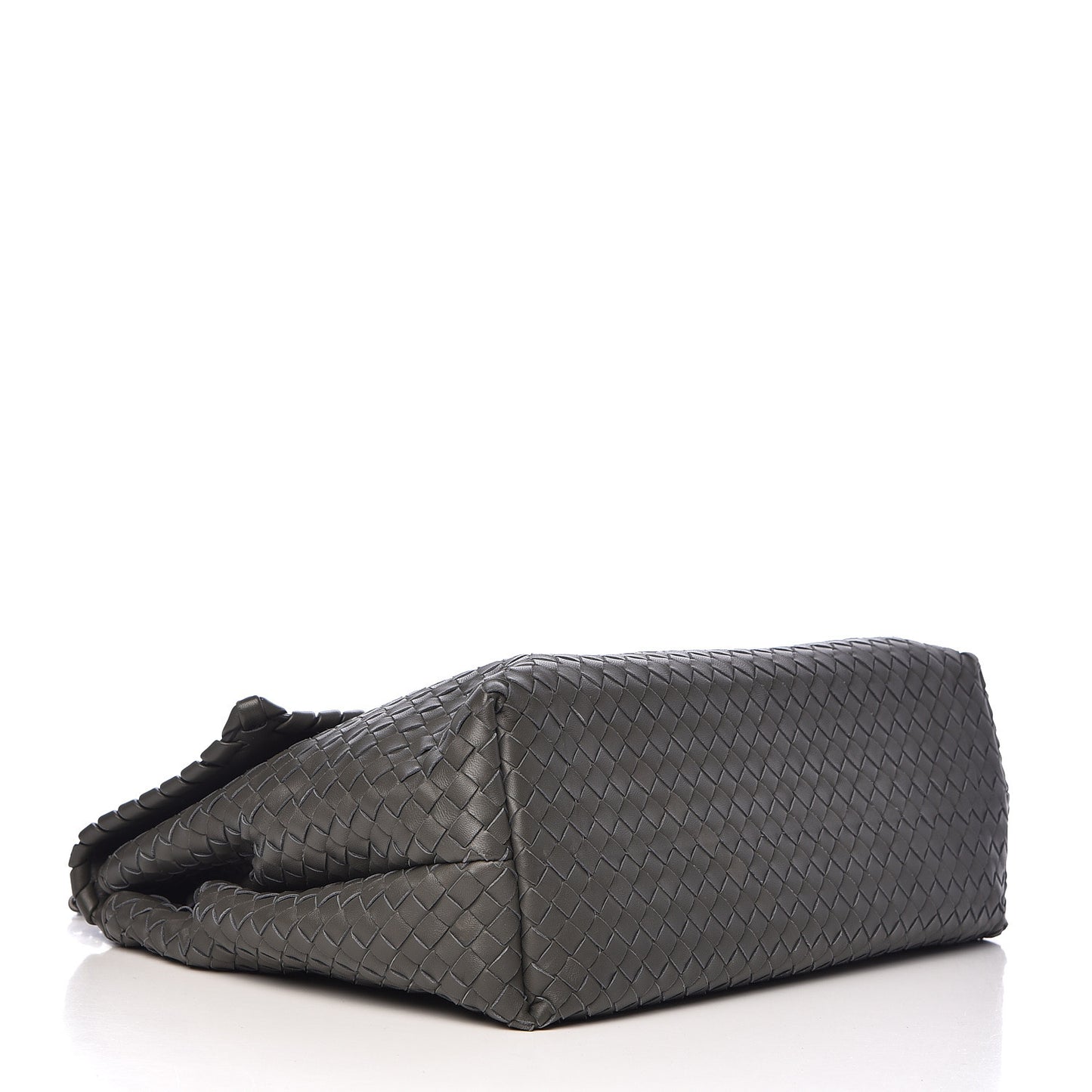 Nappa Intrecciato Large Olimpia Bag Light Grey