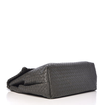 Bottega Veneta Nappa Intrecciato Large Olimpia Bag Light Grey 5 of 10