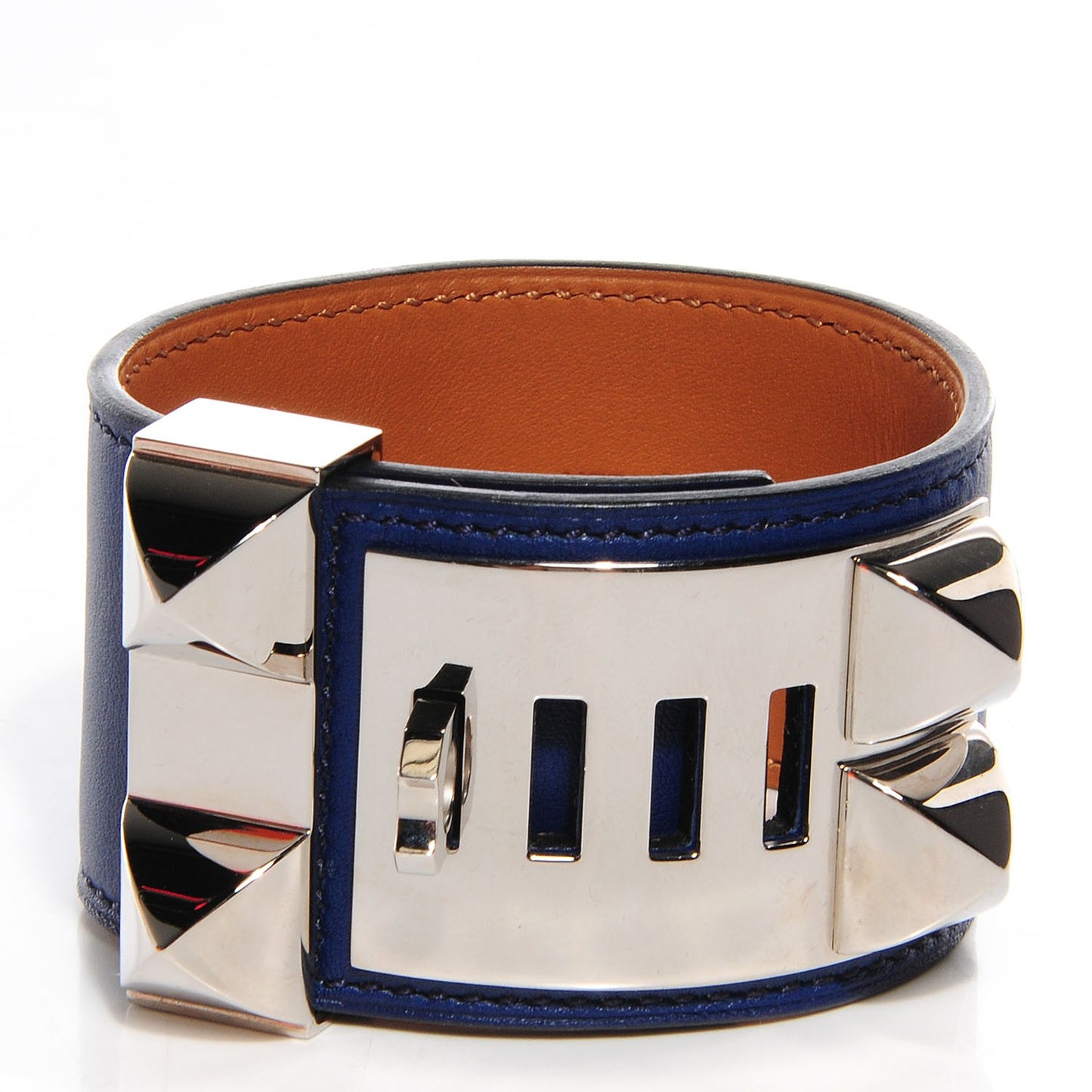 Swift Collier de Chien CDC Bracelet Small Bleu Saphir