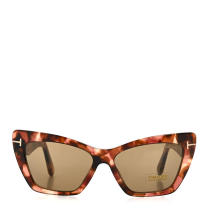 Tom Ford Acetate Wyatt Sunglasses TF871 Havana 2 of 7