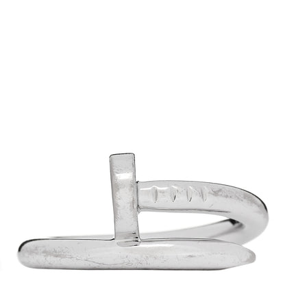 Cartier 18K White Gold Juste Un Clou Ring 53 6.25 1 of 6