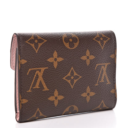 Louis Vuitton Monogram Victorine Wallet Rose Ballerine 3 of 7