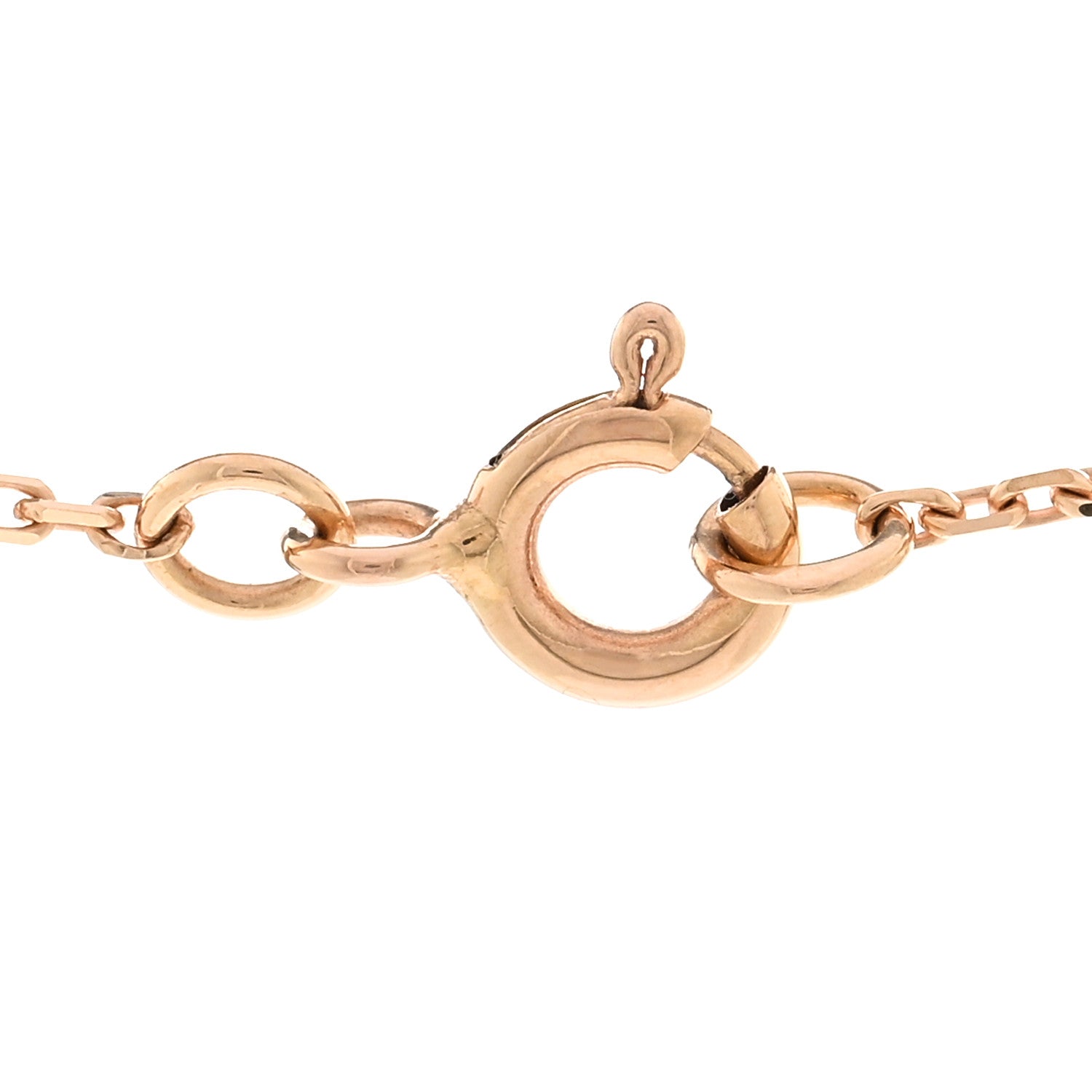 Louis Vuitton 18K Pink Gold Diamond Pink Mother of Pearl Color Blossom BB Star Pendant Necklace 4 of 6