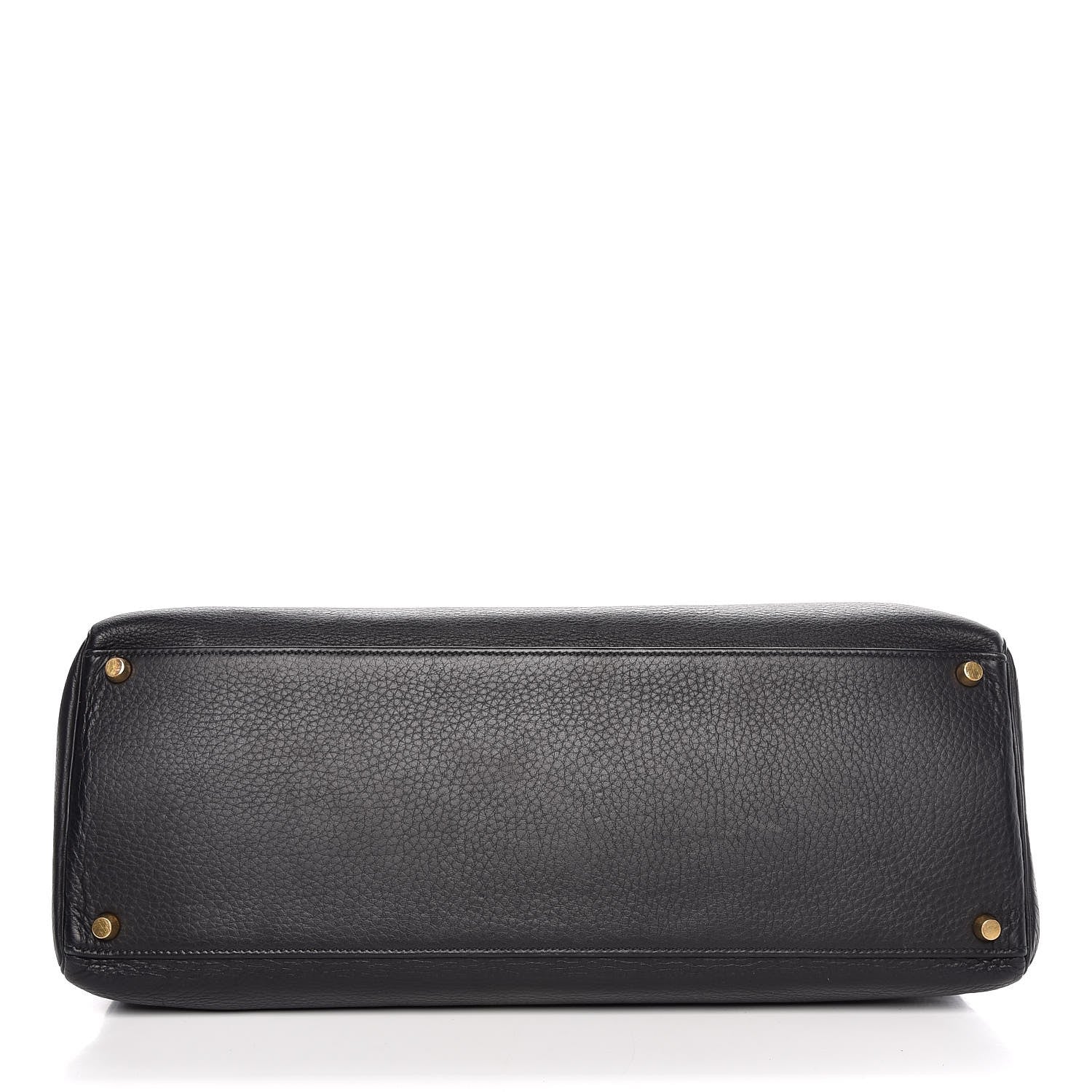Hermes Taurillon Clemence Kelly 40 Black 6 of 35