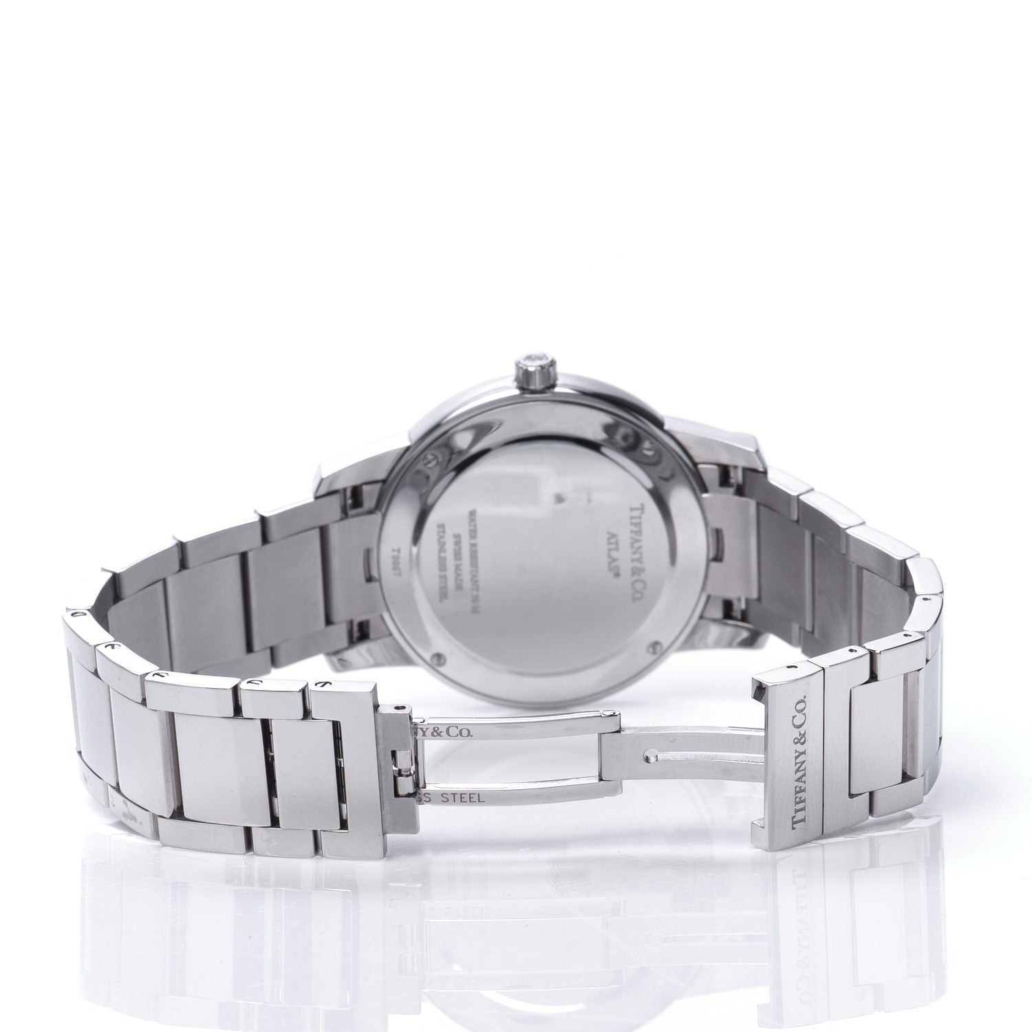 Tiffany Stainless Steel 37mm Atlas 2-Hand Quartz Watch 5 of 5