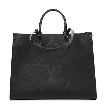 Louis Vuitton Empreinte Monogram Giant Onthego GM Black 1 of 8