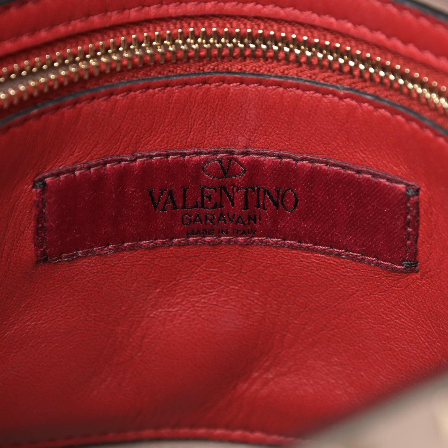 Valentino Garavani Lambskin Medium Rockstud Spike Shoulder Bag Poudre 6 of 13