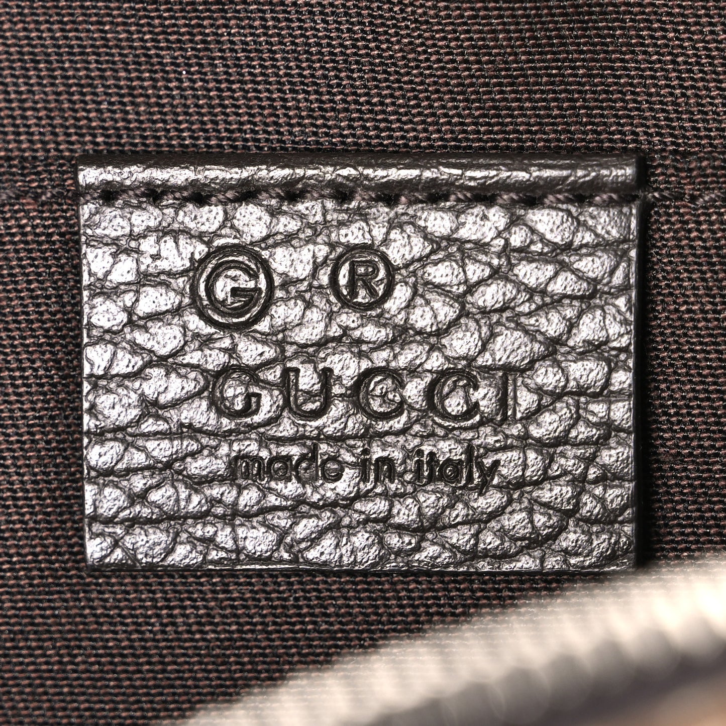 Monogram Belt Bag Dark Brown