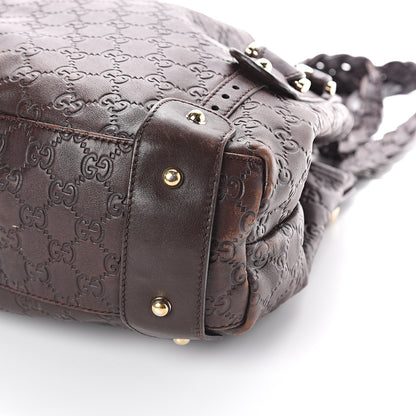 Gucci Guccissima Small Pelham Shoulder Bag Chocolate 8 of 8