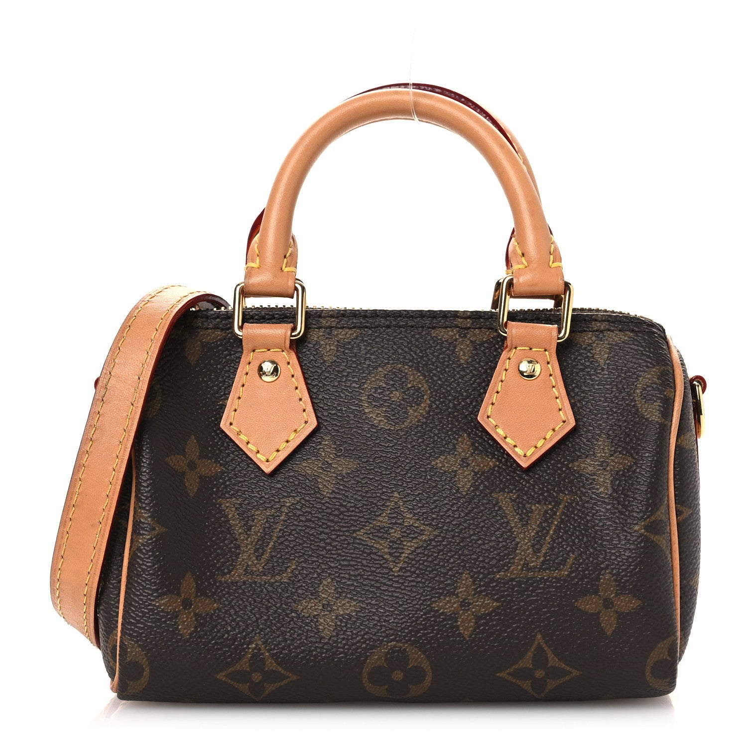 Louis Vuitton Monogram Nano Speedy Bandouliere 1 of 12