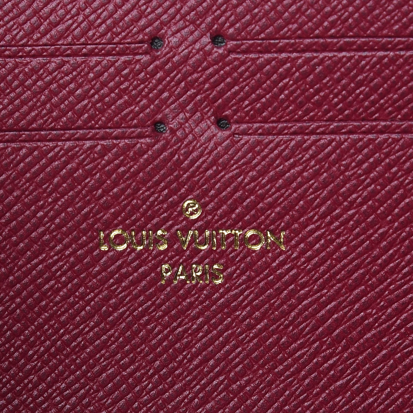 Monogram Clemence Wallet Fuchsia