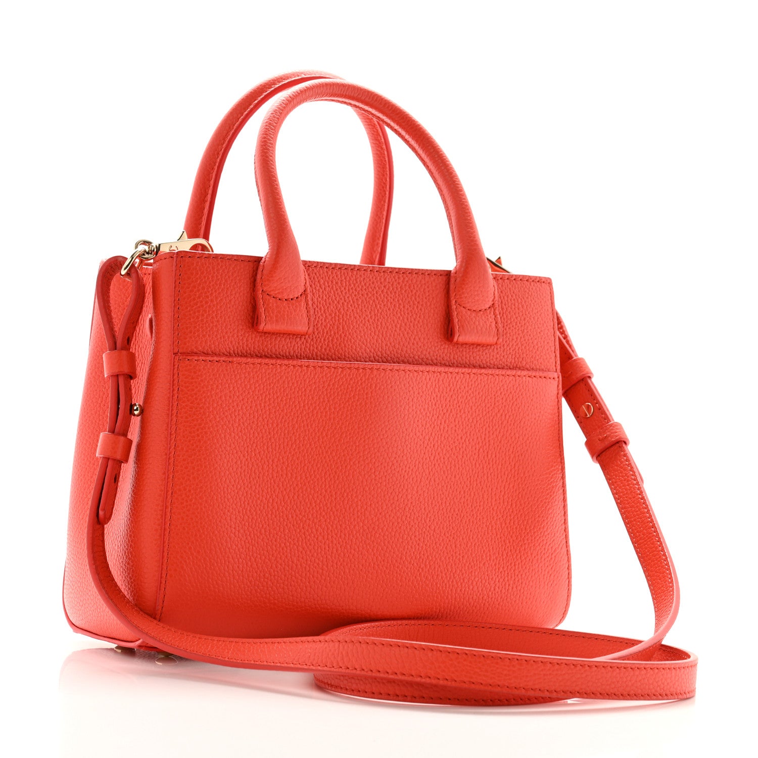 Chanel Grained Calfskin Mini Neo Executive Shopper Tote Red 3 of 13